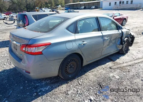 2014 Nissan Sentra S from USA, damaged, VIN 3N1AB7AP6EY336948